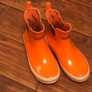 Kamik Orange Rainboots